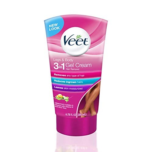Veet Botanic Inspirations Gel Cream Legs & Body, 6.78 oz