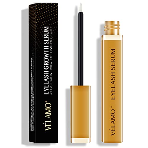 VELAMO ADVANCED Eyelash Growth Serum and Eyebrow Enhancer, Irritation Free Fo...
