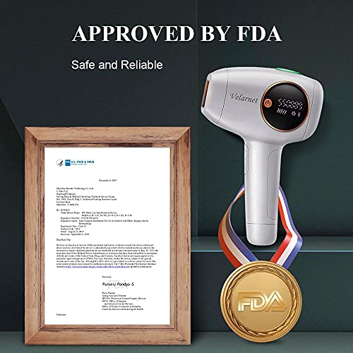 Laser Hair Removal for Women Permanent, IPL Hair Removal Device 550000 Flashe...