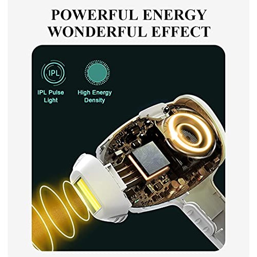 Laser Hair Removal for Women Permanent, IPL Hair Removal Device 550000 Flashe...