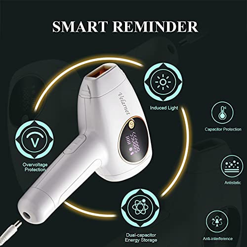 Laser Hair Removal for Women Permanent, IPL Hair Removal Device 550000 Flashe...