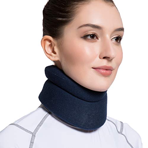VELPEAU Neck Brace -Foam Cervical Collar - Soft Neck Support Relieves Pain & ...