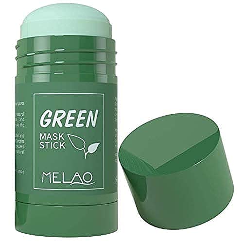 Green Tea Mask Stick for Face, Blackhead Remover with Green Tea Extract, Deep...