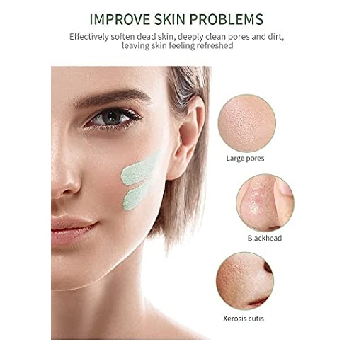 Green Tea Mask Stick for Face, Blackhead Remover with Green Tea Extract, Deep...