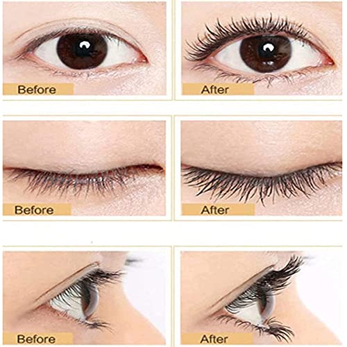 4D Silk Fiber Eyelash Mascara Extension Makeup Waterproof Kit Eye Lashes Veni...
