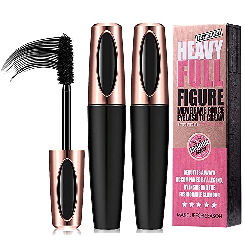 4D Silk Fiber Eyelash Mascara Extension Makeup Waterproof Kit Eye Lashes Veni...