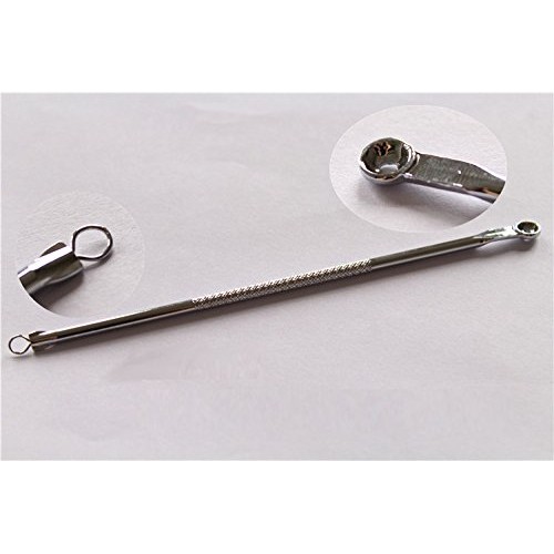 Face Care Stainless Steel Skin Remover Kit Blackhead Blemish Acne Pimple Extr...