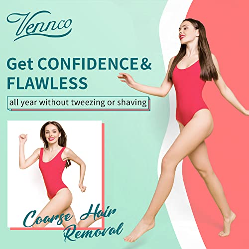 Vennco Waxing Kit, Wax Warmer Kit for Coarse Hair Removal, Hard Wax Kit with ...