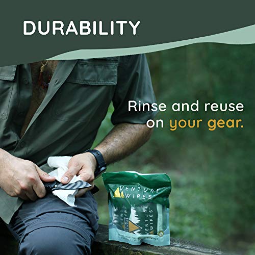 Large Shower Wipes with Aloe, Vitamin E and Tea Tree Oil, Bathing Wipes for A...