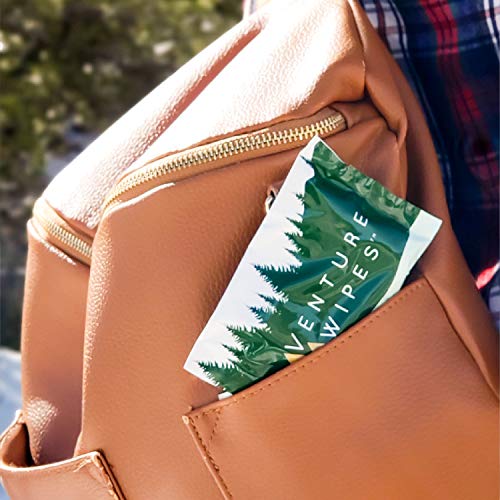 Large Shower Wipes with Aloe, Vitamin E and Tea Tree Oil, Bathing Wipes for A...