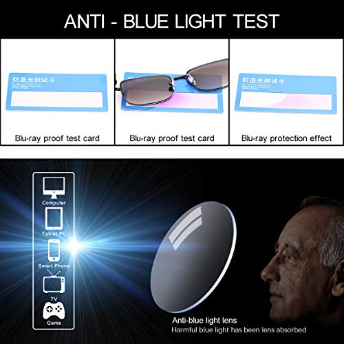 2PCS Full Lens Spring Hinges Reading Sunglasses UV400 Protection Sun Readers ...