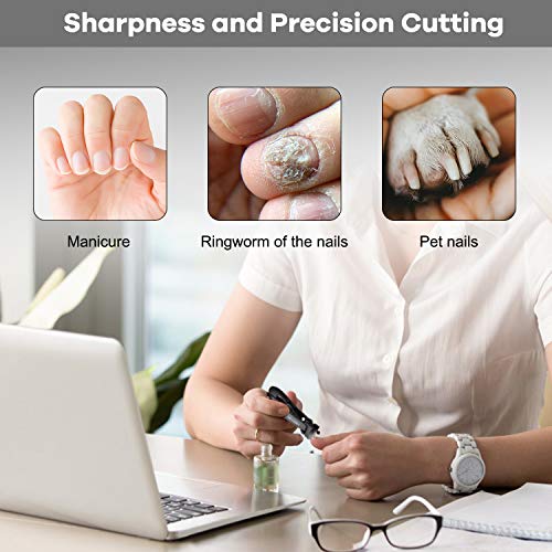 Thick Toenail Clipper – Vepkuso Wide Jaw Opening Oversized Stainless Steel To...