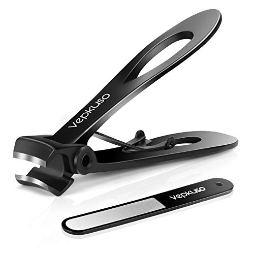 Thick Toenail Clipper – Vepkuso Wide Jaw Opening Oversized Stainless Steel To...
