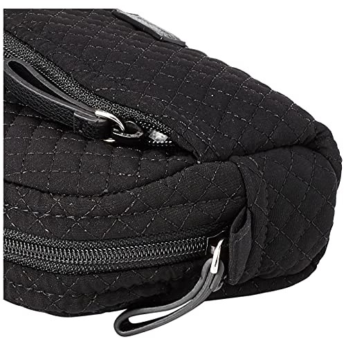 Vera Bradley Women's Microfiber Mini Cosmetic Makeup Organizer Bag, Classic B...