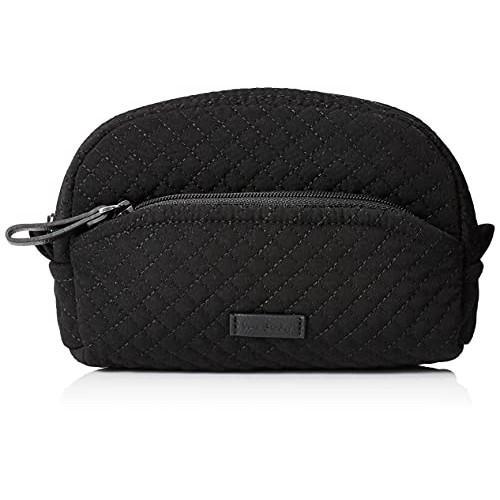 Vera Bradley Women's Microfiber Mini Cosmetic Makeup Organizer Bag, Classic B...