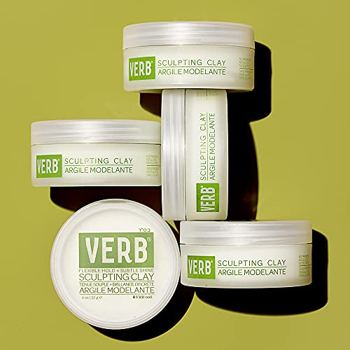 Verb Sculpting Clay -Flexible Hold and Subtle Shine -Natural Molding Paste fo...