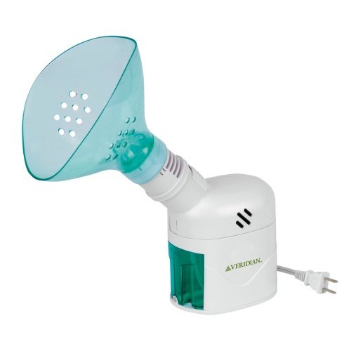 Veridian Healthcare Steam Inhaler Respiratory Vapor Therapy, Green, 1 Count (...