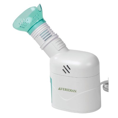 Veridian Healthcare Steam Inhaler Respiratory Vapor Therapy, Green, 1 Count (...