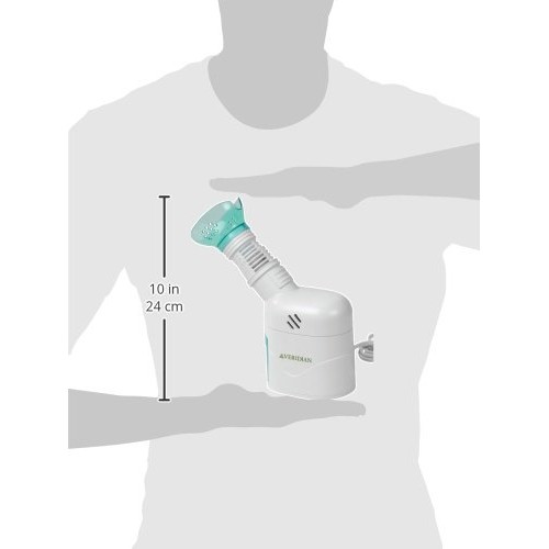 Veridian Healthcare Steam Inhaler Respiratory Vapor Therapy, Green, 1 Count (...