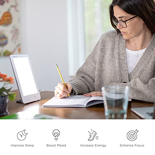 (New) Verilux® HappyLight® Lumi Plus - UV-Free LED Bright White Light Therapy...