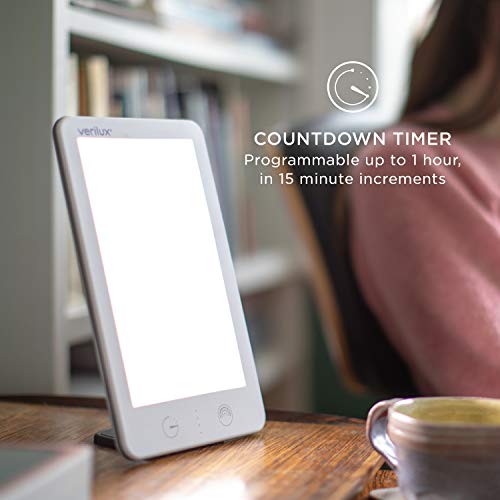 (New) Verilux® HappyLight® Lumi Plus - UV-Free LED Bright White Light Therapy...