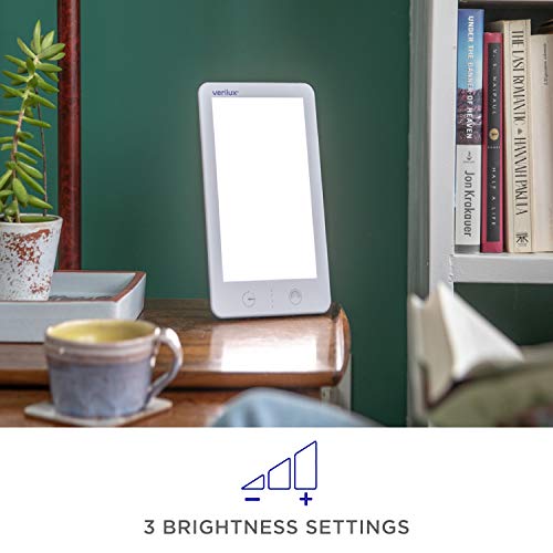 (New) Verilux® HappyLight® Lumi Plus - UV-Free LED Bright White Light Therapy...