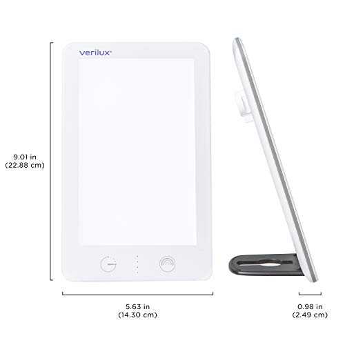 (New) Verilux® HappyLight® Lumi Plus - UV-Free LED Bright White Light Therapy...