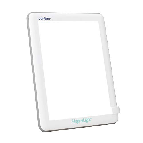 Verilux® HappyLight® Lucent - UV-Free LED Light Therapy Lamp, Bright White wi...
