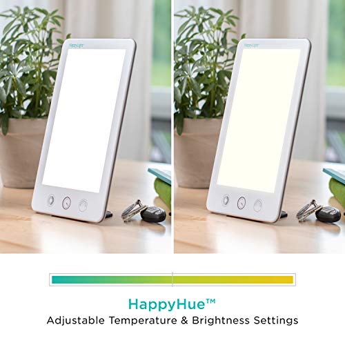 Verilux® HappyLight® Touch Plus - UV-Free LED Bright White Light Therapy Lamp...