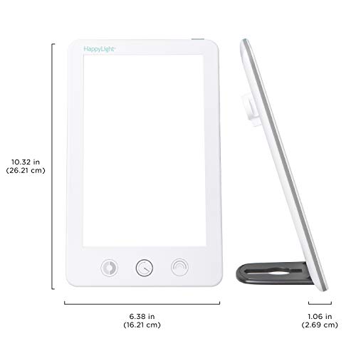 Verilux® HappyLight® Touch Plus - UV-Free LED Bright White Light Therapy Lamp...