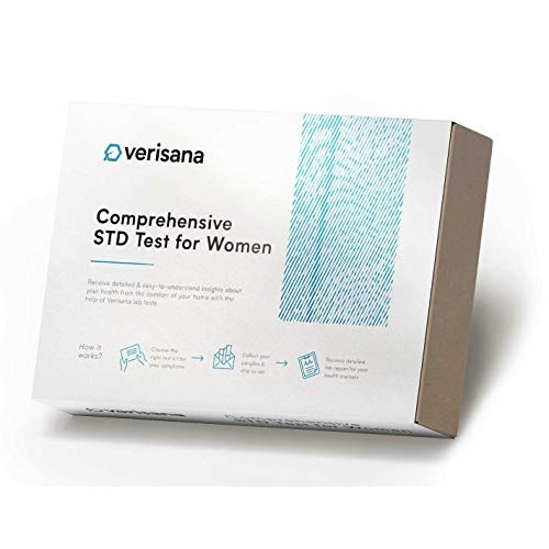 Comprehensive STD Test for Women – Check for HIV, Hepatitis C, Syphilis, Herp...