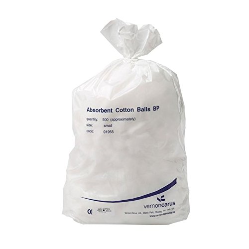 Cotton Wool Balls BPC (Pack of 500) by Vernon Carus