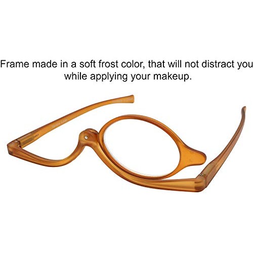 Tete Makeup Glasses Magnifying Swivel Single Lens Make Up Application Magnifi...