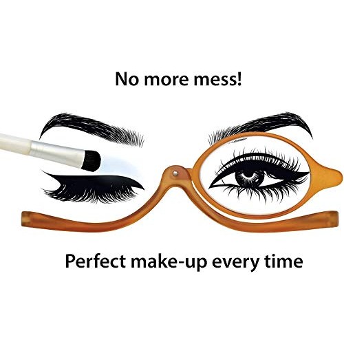 Tete Makeup Glasses Magnifying Swivel Single Lens Make Up Application Magnifi...