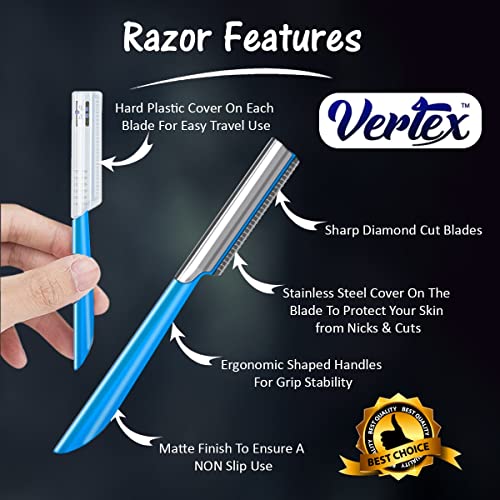 Beard Mustache Straight Edge Razor – Mens Beards Edgers Trimmer Shaping Tool ...