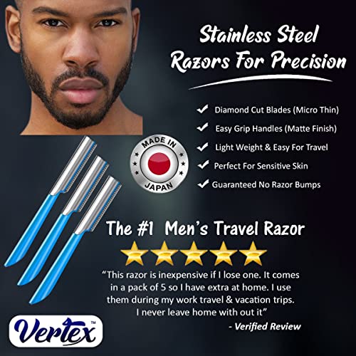 Beard Mustache Straight Edge Razor – Mens Beards Edgers Trimmer Shaping Tool ...