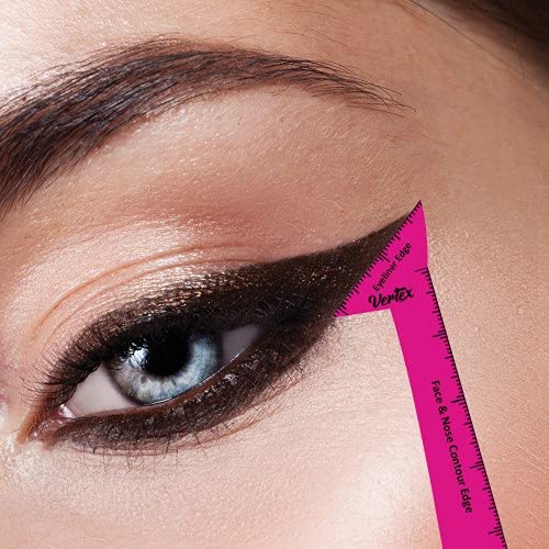 Eyeliner Stencils Wing Tips – Eyebrow Stencil Reusable For Beginners With Liq...
