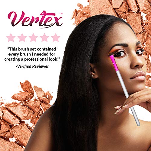 Glitter Makeup Brushes For Primer - And Pressed Eye Shadow Glitters On Metall...