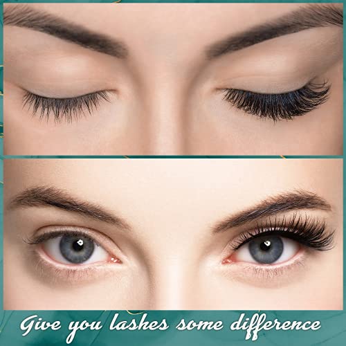 VESHELY Magnetic Eyelashes with Eyeliner Kit,7 Pairs Natural Reusable Magneti...