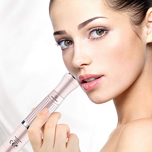 Eyebrow Trimmer & Facial Hair Removal for Women, 2 in 1 Eyebrow Razor and Hai...