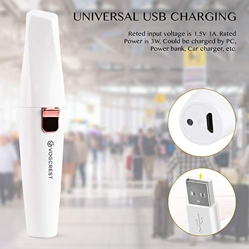 Rechargeable Eyebrow Trimmer & Facial Hair Remover for Women, 2 in 1 Eyebrow ...