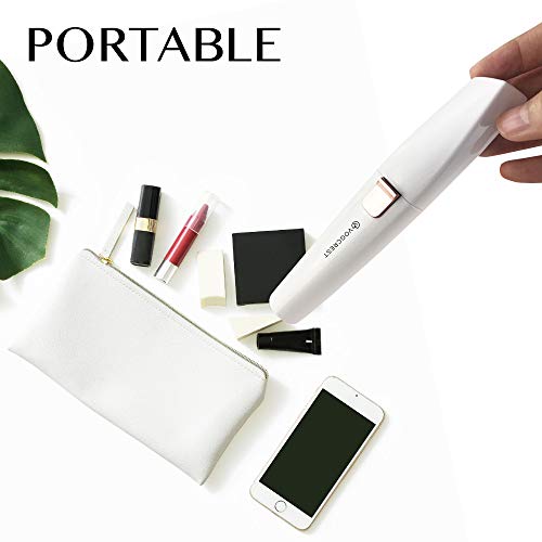 Rechargeable Eyebrow Trimmer & Facial Hair Remover for Women, 2 in 1 Eyebrow ...