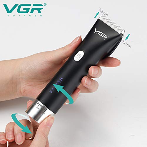 Hair Clippers for Men, Professional Cordless Hair Trimmer Haircut Clippers & ...