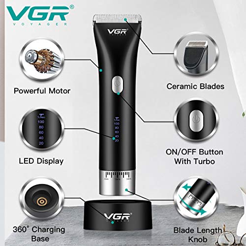 Hair Clippers for Men, Professional Cordless Hair Trimmer Haircut Clippers & ...