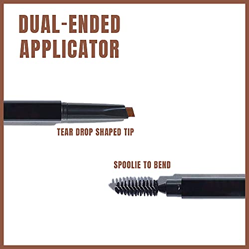 Eyebrow Stencils & Eyebrow Pencil, 10 Styles of Eyebrow Shaper, Reusable Eyeb...