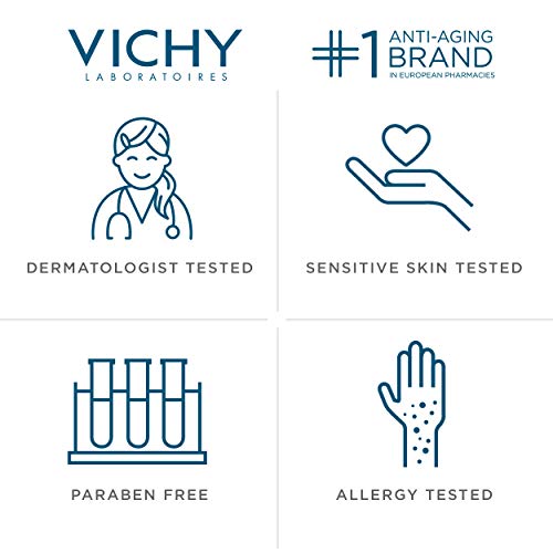 Vichy Mineral Double Glow Peel Face Mask, Oil-Free Mask to Exfoliate & Lumina...