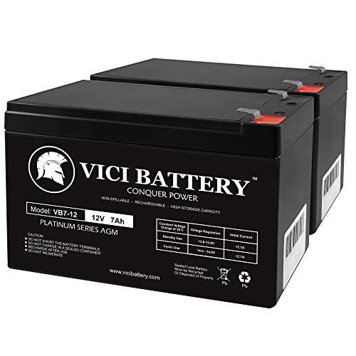 12 Volt 7 Amp Stair Lift Wheelchair Compatible Replacement by VICI Battery Br...