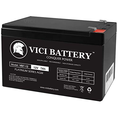 12 Volt 7 Amp Stair Lift Wheelchair Compatible Replacement by VICI Battery Brand