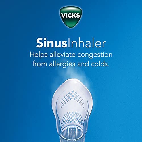 Vicks Personal Sinus Steam Inhaler with Soft Face Mask – Face Humidifier with...