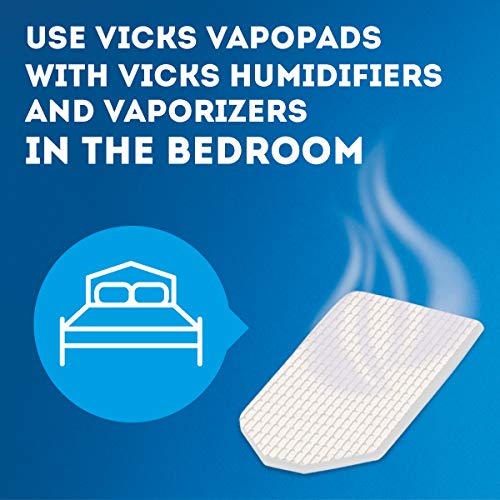 Vicks Soothing Vapors Replacement Pads, White